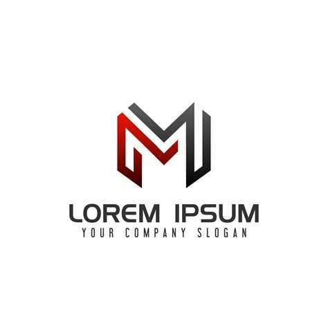 Modern Letter M Logo Design Concept Template 611123 Vector Art At Vecteezy