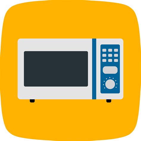 Microwave Oven Vector Icon 355481 Vector Art At Vecteezy