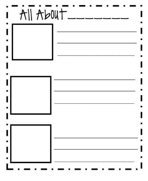 Writing Paper First Grade First Grade Writing Paper With Regard To