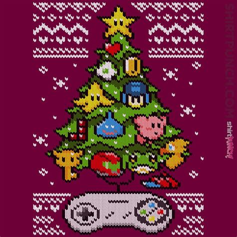 A Classic Gamers Christmas From Shirtpunch Day Of The Shirt