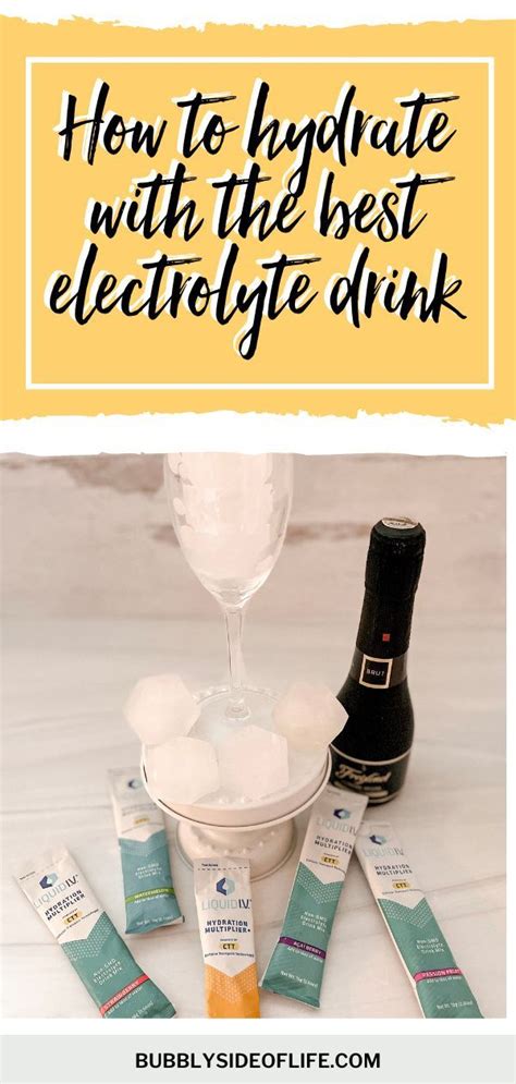 Delicious Daily Hydration Drinks Easy To Make And Enjoy Bubbly Side