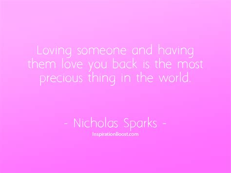 Nicholas Sparks Precious Love Quotes Inspiration Boost