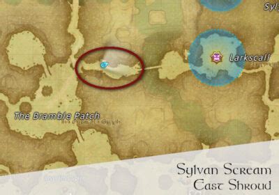 Ffxiv Sylvan Scream Location Map Ff Hunting Log