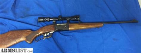 Armslist For Sale Savage 99c Lever Action 243 With Scope
