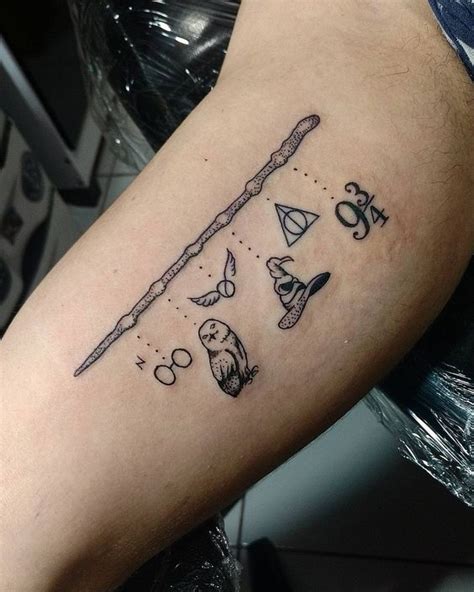 60 Magical Harry Potter Tattoos For True Lovers Harry Potter Tattoo Unique Dobby Harry Potter