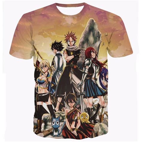 Fairy Tail Characters T Shirts Fairy Tail All Characters Fairy Tail