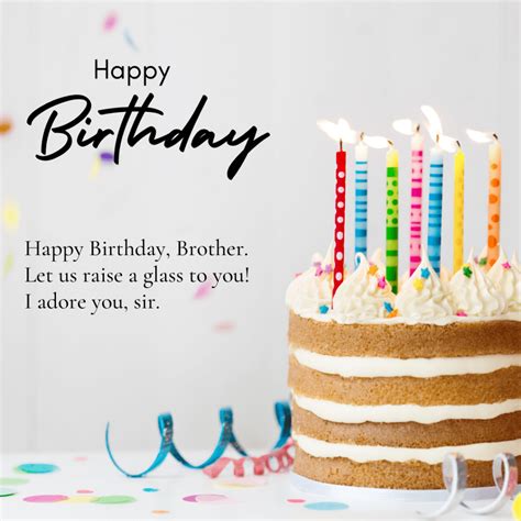 87 Birthday Wishes In English For Brother Quotes Messages Card