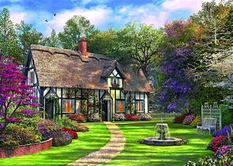 Holdson Picture Perfect Jigsaw Puzzle The Hideaway Cottage Cottage