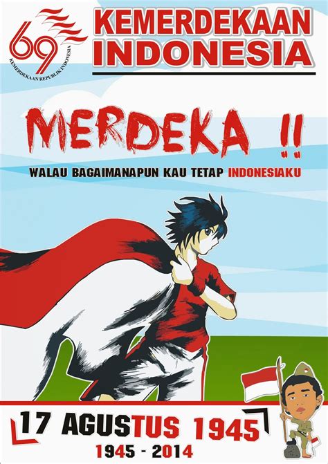 Contoh Poster Hari Kemerdekaan