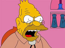 Image result for old man from simpson