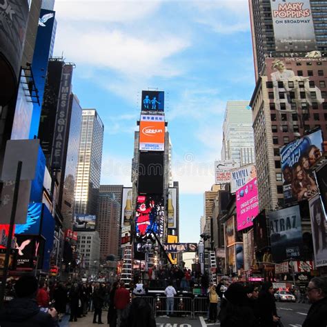 Times Square In New York City Editorial Image Image Of Years York