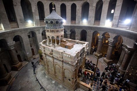 How often would i have gathered your children together as a hen gathers her brood under her wings, and you would not! (v. Restoration Completed on Jesus Tomb Site in Jerusalem ...