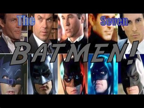 A list of the best batman movies, both animated and live action. The 7 actors that played Batman - YouTube