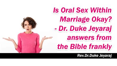 Oral Sex In The Bible Telegraph