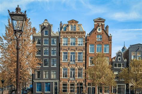 Traditional Old Buildings In Amsterdam Stock Photo Image Of Tourism