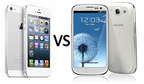 Iphone 5 Vs Samsung Galaxy S3 Choose The Appropriate One