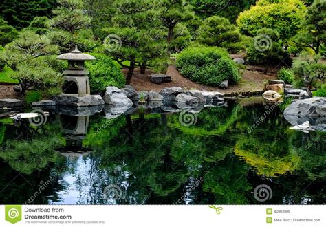 Japanese tea Garden stock photo. Image of garden, water - 40903906