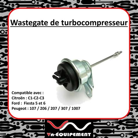 Wastegate de turbocompresseur pour Citroën Ford Mazda Peugeot 89199