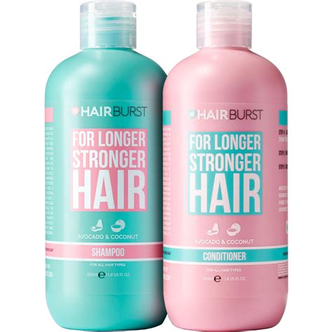 Buy Hair Growth Shampoo And Conditioner For Women By Hairburst Routine Thickening Shampoo And