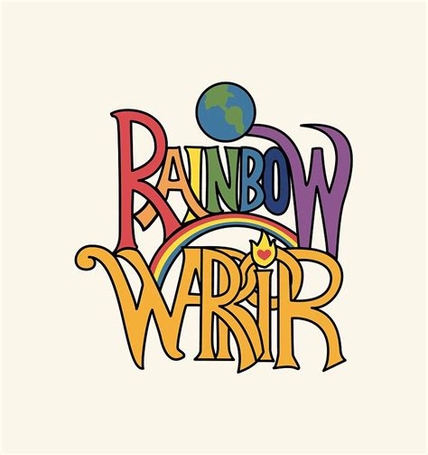 Rainbow Warrior Digital Art By Walker Fee