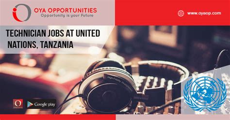 In general, positions are offered in the following fields: Audiovisual Technician Jobs at United Nations - OYA ...