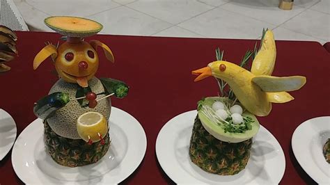 Fruits And Vegetables Carvings Ezpz Cooking