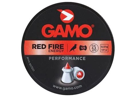 Gamo Red Fire 45mm 177 Cal 125s 125 Pellets
