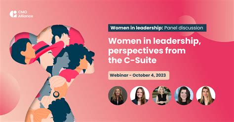 panel women in leadership perspectives from the c suite
