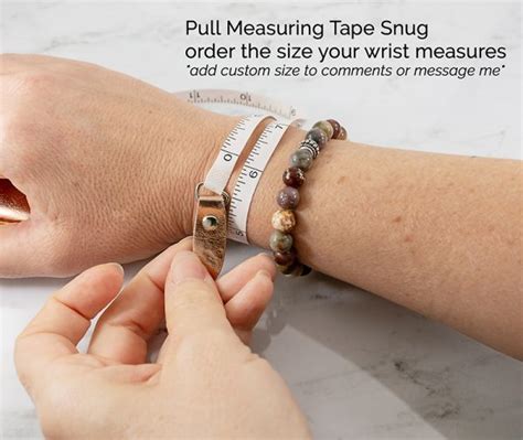 Bracelet Sizing How To Measure Your Wrist JacquelineLeanor