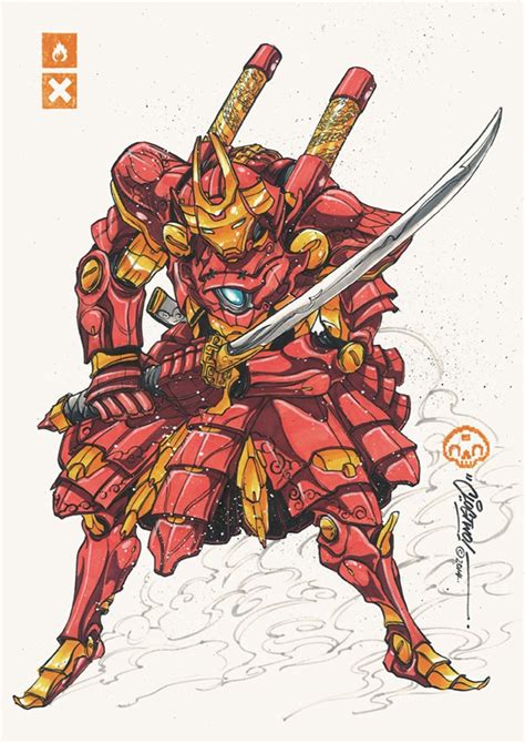 Iron Man Looks Badass In Samurai Mech Armour Kotaku Australia