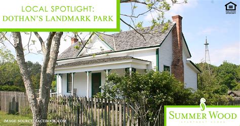 Local Spotlight Dothans Landmark Park Summer Wood Apartment Homes