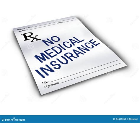 Medical Insurance Template Surgery Cartoon Vector