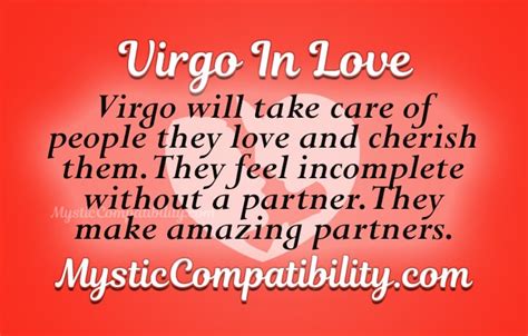 Virgo In Love Mystic Compatibility