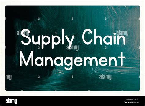 Supply Chain Management Concept Stock Photo Alamy