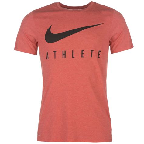 Mens Nike Athlete T Shirt Red, T-Shirts | Nielsen Animal