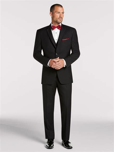 Pronto Uomo Black Notch Lapel Suit | Tuxedo for men, Black suit men, Wedding suits men