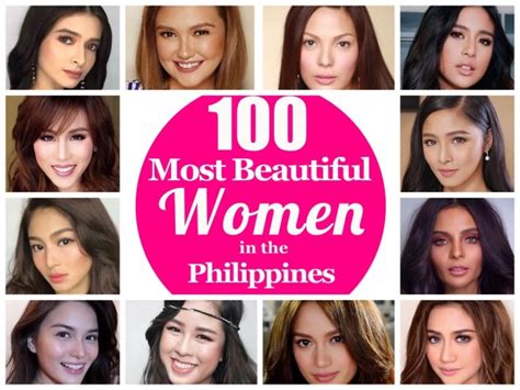 100 most beautiful women in the philippines 2018 group 3 poll starmometer