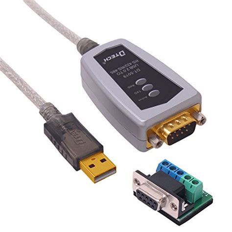 Buy Dtech 10 Feet Usb To Rs422 Rs485 Serial Port Converter Adapter Cable With Ftdi Chip Supports