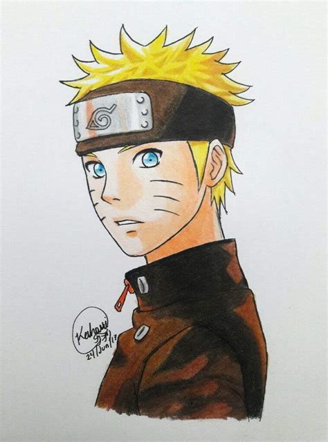 🎨proceso De Dibujo Naruto Uzumaki 🎨 •naruamino• Amino