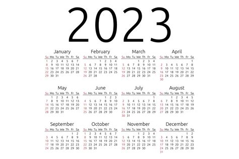 2023 Calendar Week Numbers Time And Date Calendar 2023 Canada