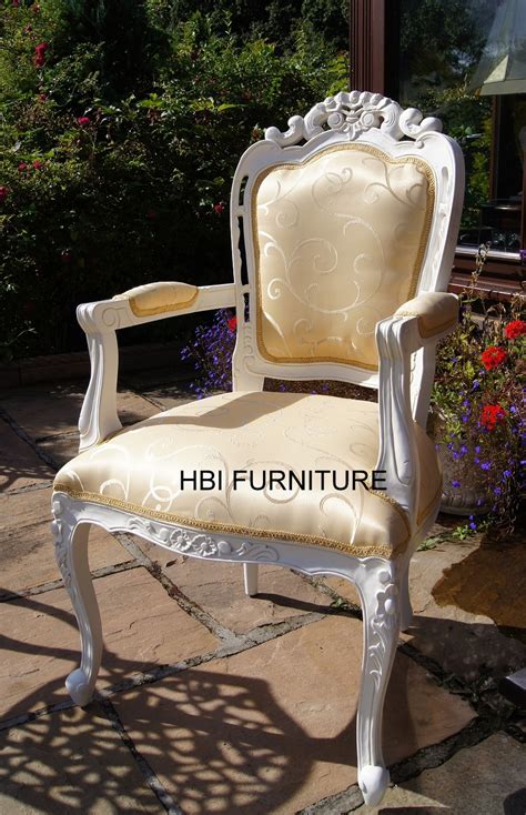 Check spelling or type a new query. ANTIQUE WHITE OCCASIONAL CHAIR FRANSICAN STYLE | Hampshire ...