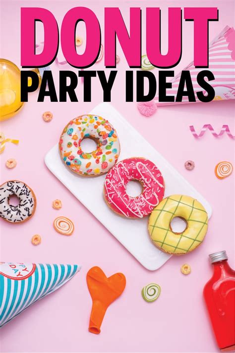 Donut Themed Party Food Ideas