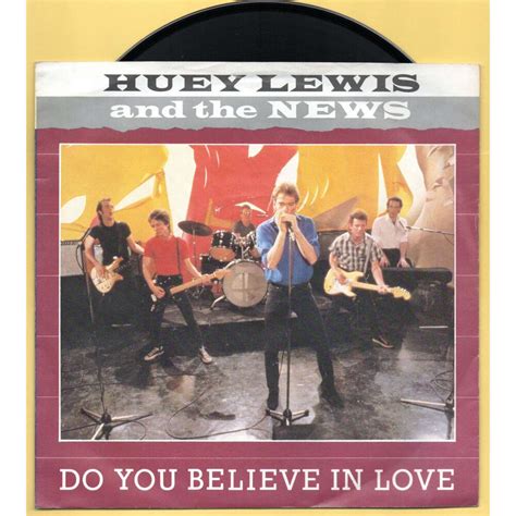 Do You Believe In Love Is It Me By Huey Lewis And The News Sp With