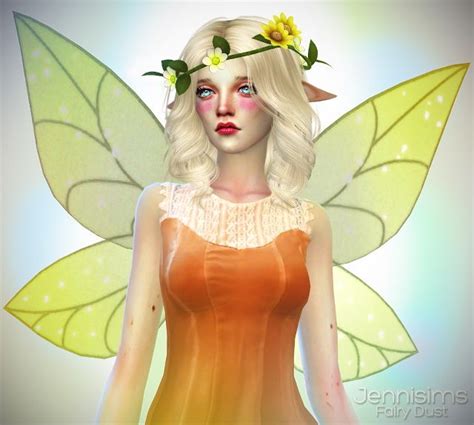 Fairy Dust Wings And Wreath At Jenni Sims Sims 4 Updates Sims 4