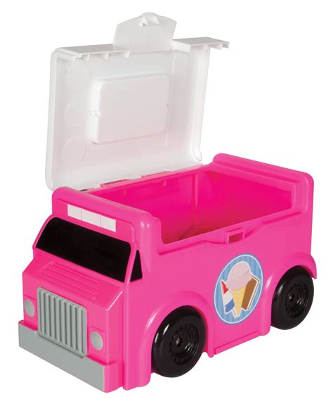 Toytainer Play N Store Ice Cream Truck Toys And Games