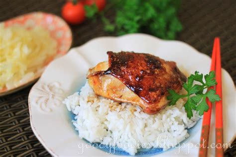 For teriyaki sauce you'll need: GoodyFoodies: Recipe: Oven-Baked Japanese Chicken Teriyaki