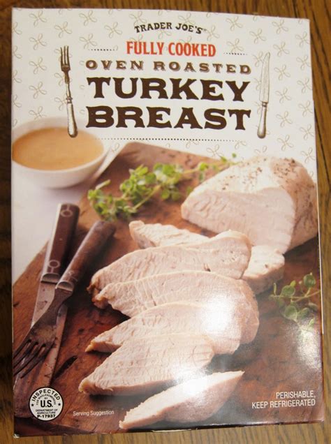 We are having our thanksgiving dinner a little early this year. Trader Joe's Packaged Cooked Oven Roasted Turkey Breast - Melanie Cooks