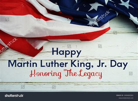 Happy Martin Luther King Jr Day Stock Photo 2406482081 Shutterstock