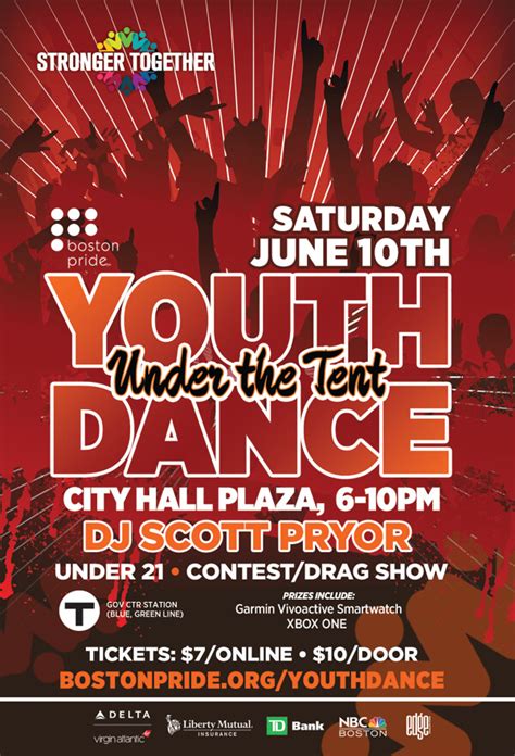 Tickets For Boston Pride Youth Dance In Boston From Showclix