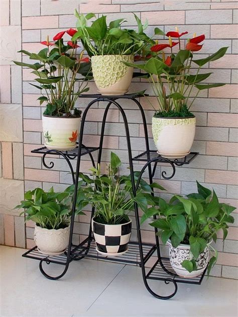 Cool Plant Stand Design Ideas For Indoor Houseplant 38